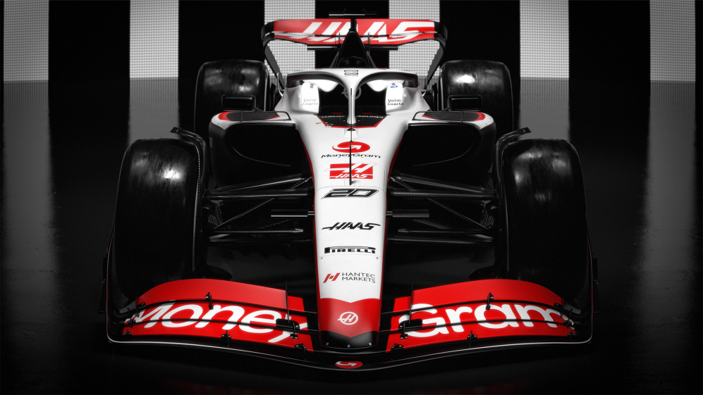 Masina de formula 1 Haas 2023