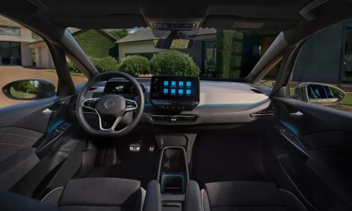 VW ID3 facelift interior plansa bord